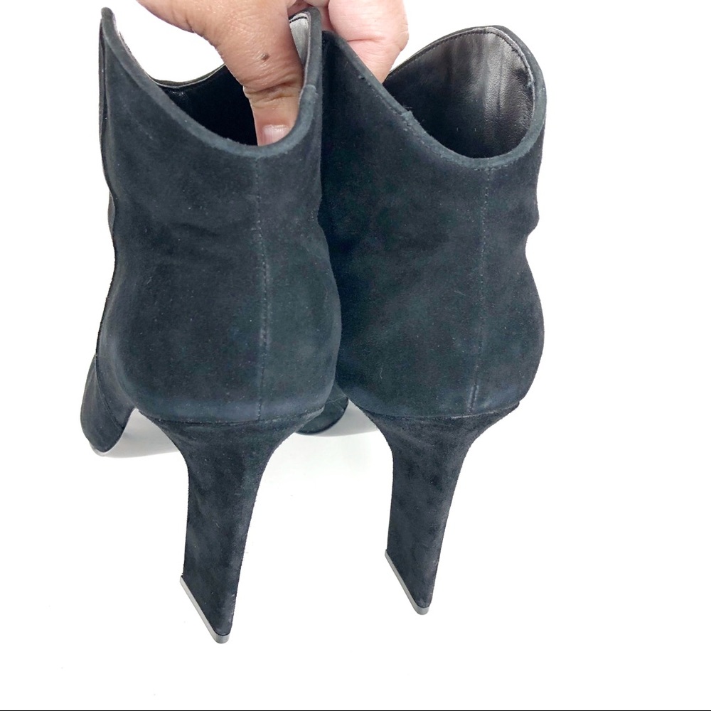 Marc Fisher Miggi Pointy Toe Bootie Black Sz 8.5 - Picture 5 of 8